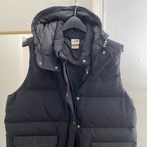 The North Face Women's XL Black Down Sierra Vest NWOT